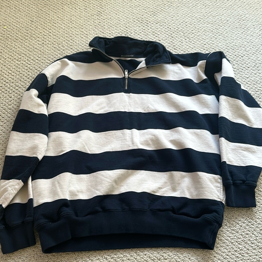 brandy quarter zip